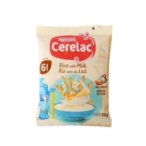 CERELAC RICE WITH MILK 50G