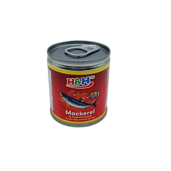 H&H MACKEREL IN TOMATO SAUCE 100G