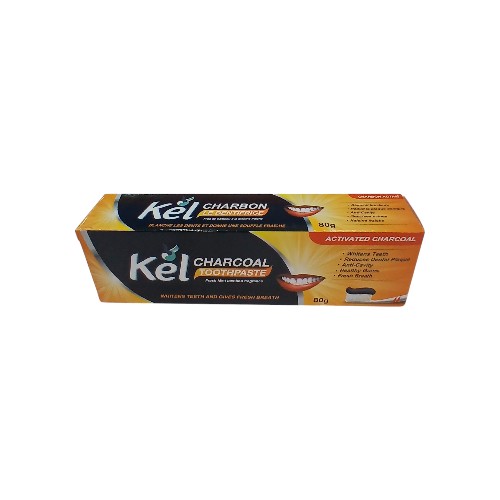 KEL CHARCOAL TOOTHPASTE 80G