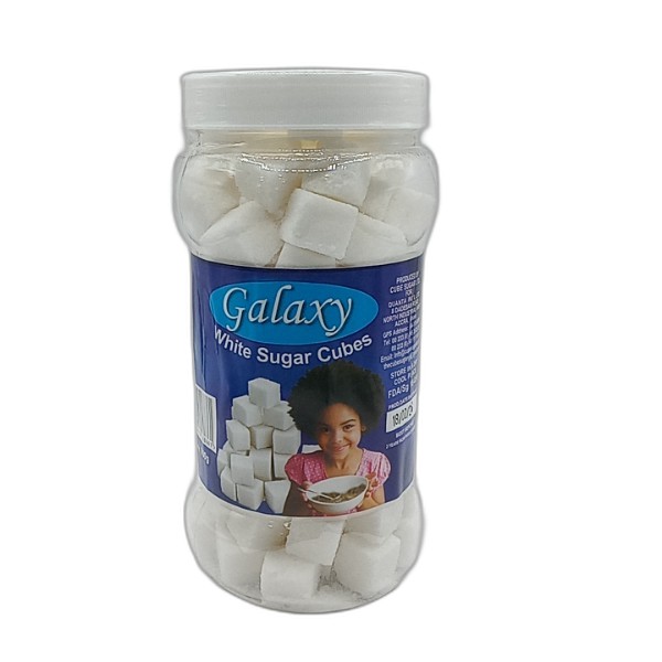 GALAXY WHITE SUGAR CUBES JAR 700G