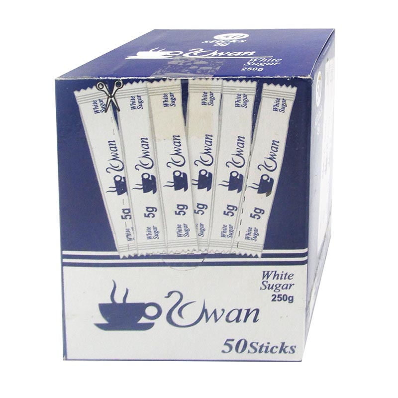 SWAN WHITE SUGAR STICKS 5G