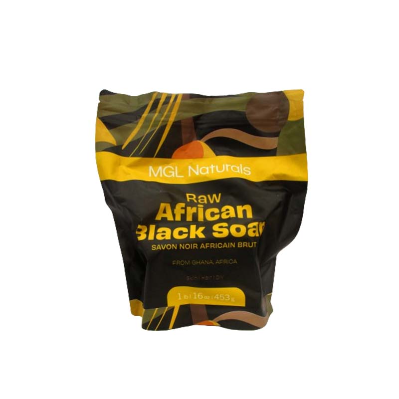 MGL RAW AFRICAN BLACK SOAP 1LB