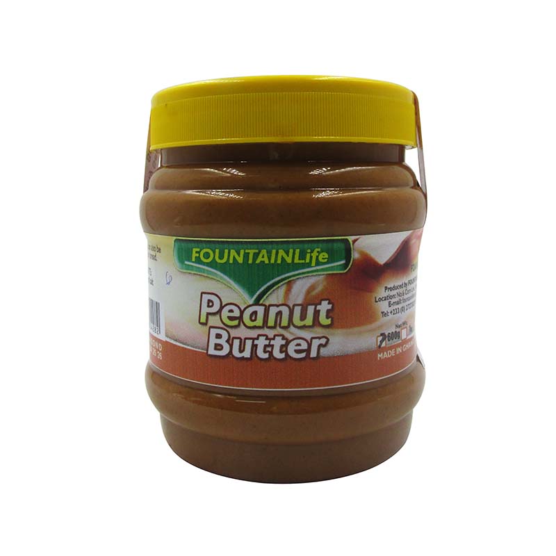 FOUNTAINLIFE PEANUT BUTTER 600G