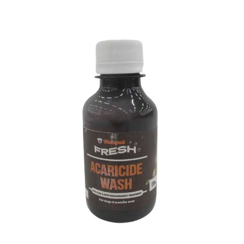 FRESH ACARICIDE WASH 120ML NUTRIPAK