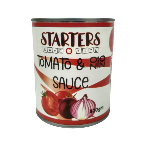 TOMATO-ONION SAUCE HOT 800G STARTERS