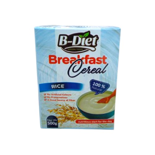 B-DIET RICE BREAKFAST CEREAL 500G
