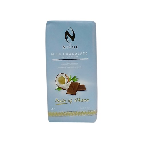 NICHE MILK COCONUT CHOCOLATE 90G