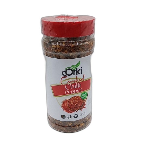 CORKI CRUSHED CHILLI PEPPER(BIG) 215G