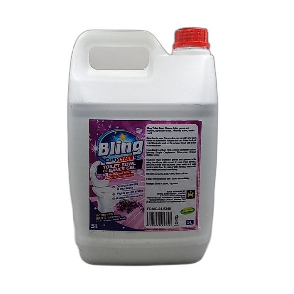 BLING TOILET BOWL CLEANER  LAVENDER 5L