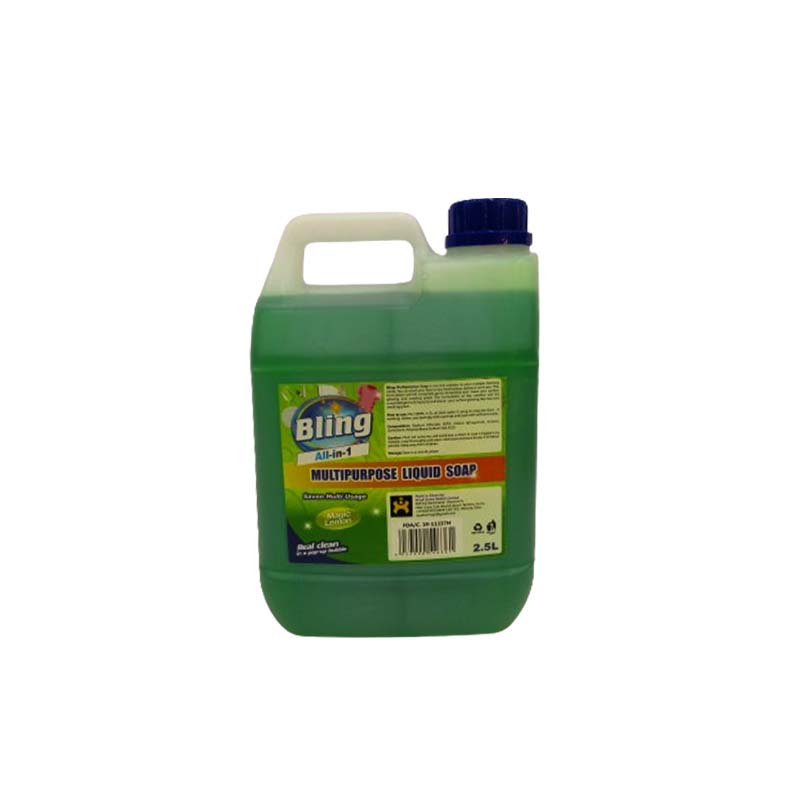 BLING MULTIPURPOSE LIQUID SOAP MAGIC LEMON 2.5L