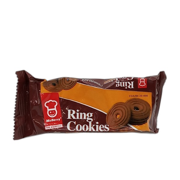 CHOCOLATE RING SHORTBREAD 24G