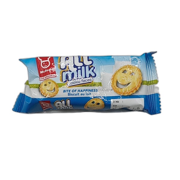 MCBERRY ALL MILK COOKIES FACE 24G
