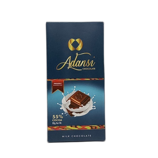 ADANSI MILK CHOCOLATE 80G