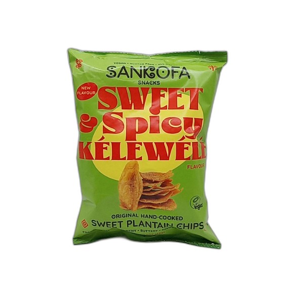 SANKOFA KELEWELE PLANTAIN CHIPS 50G