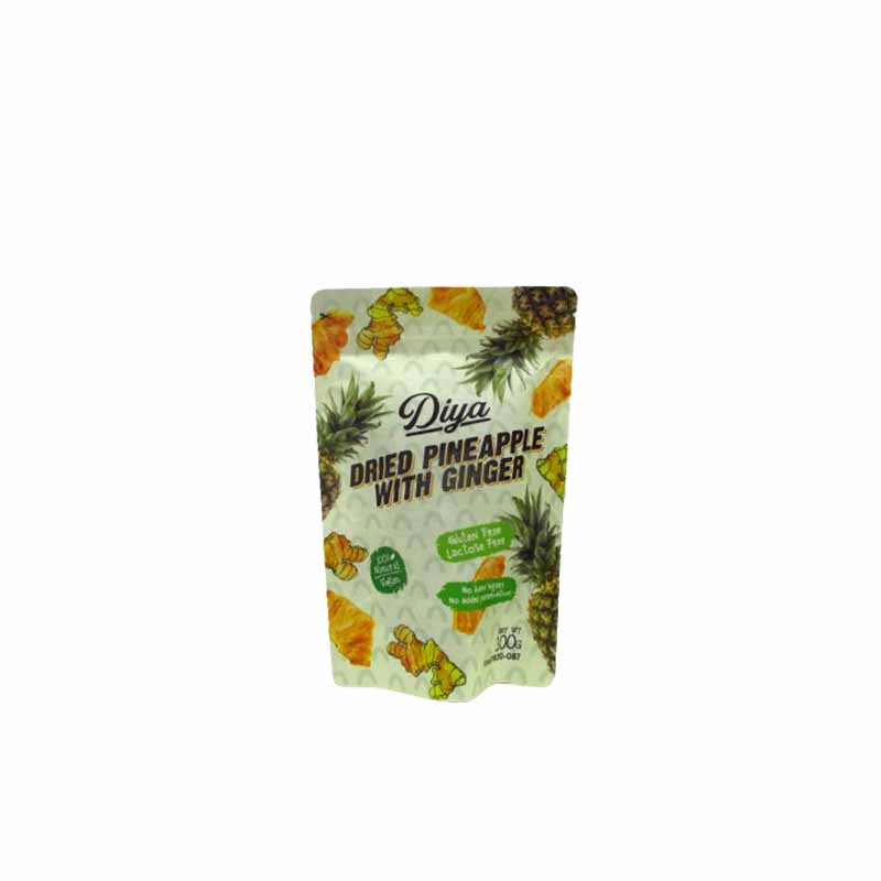 DIYA DRIED PINEAPPLE WITH GINGER 100G