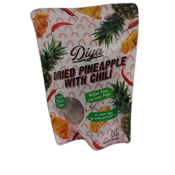 DIYA DRIED PINEAPPLE WITH CHILI 100G