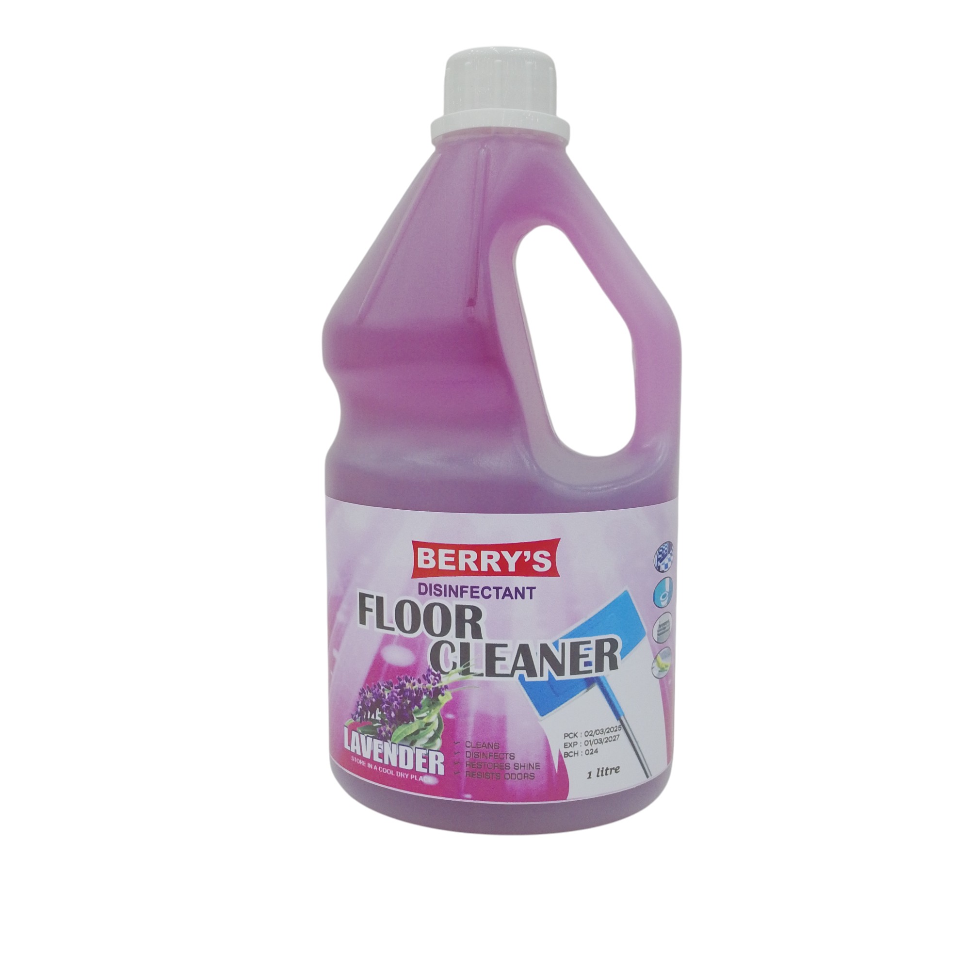 BERRYS LAVENDER FLOOR CLEANER 1L