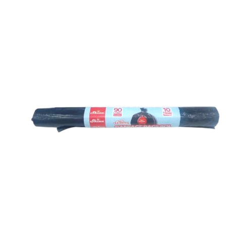SHINE GARBAGE BAGS 90L 10PC
