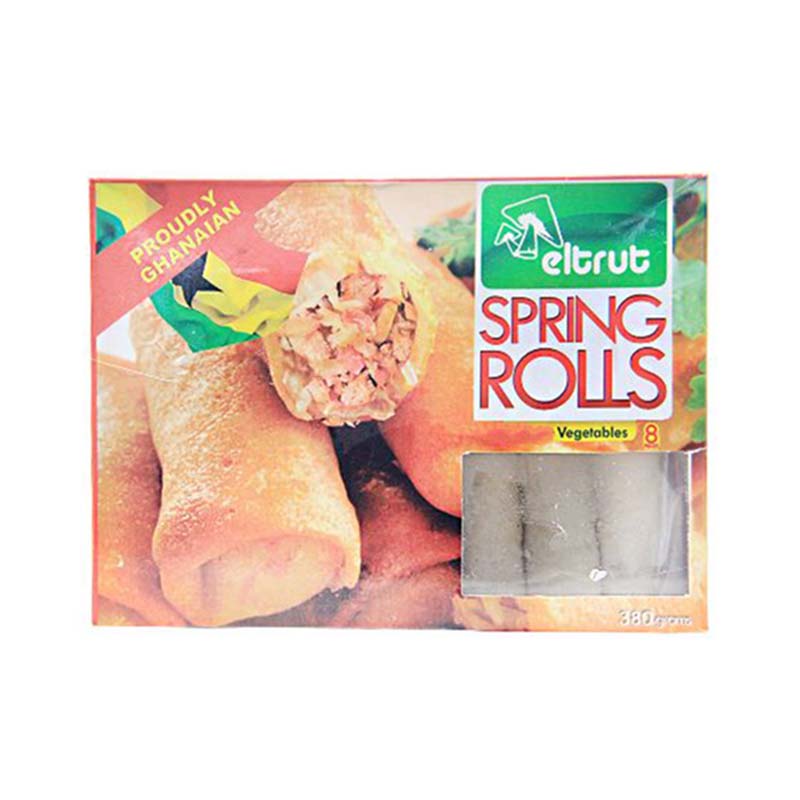 ELTRUT VEGETABLE SPRING ROLLS 8PCS 380G