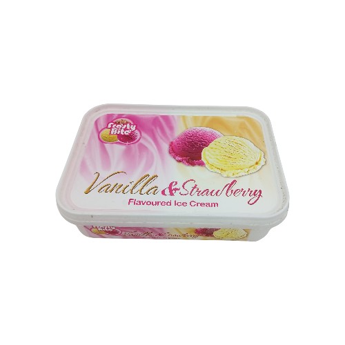 FROSTY BITE VANILLA STRAWBERRY ICE CREAM 1.8L