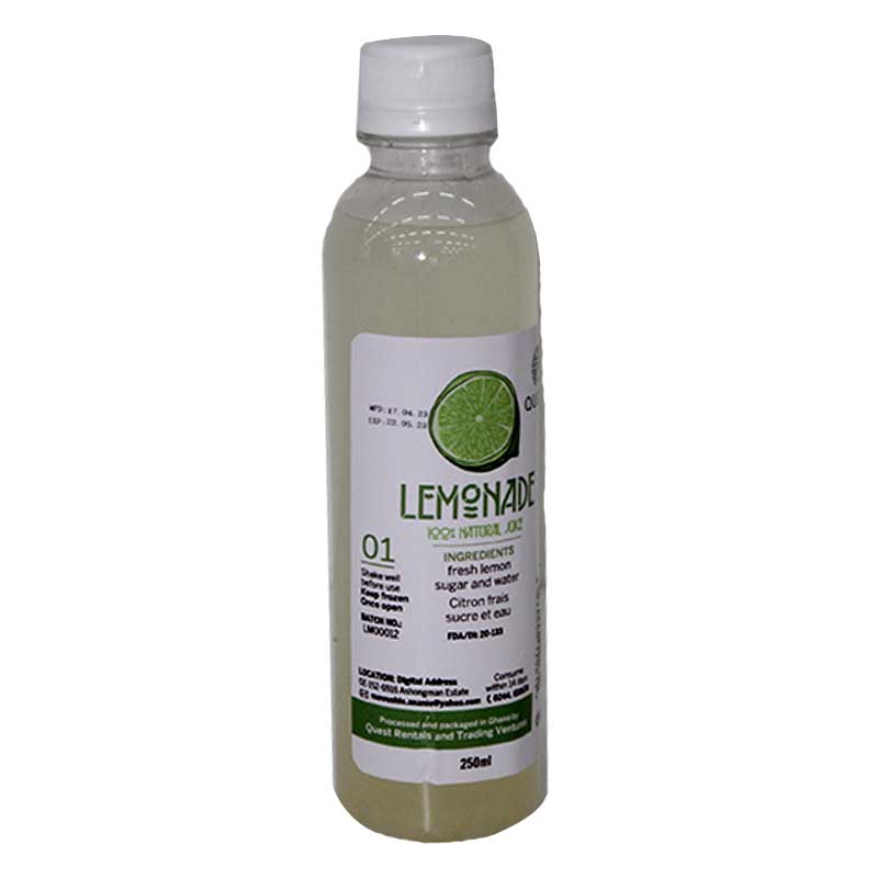 QUEST LEMONADE 250ML