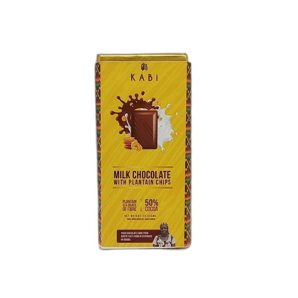 KABI PLANTAIN MILK CHOCOLATE 50G