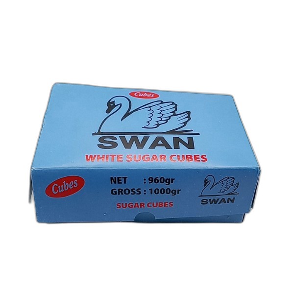 SWAN WHITE SUGAR CUBES 1KG