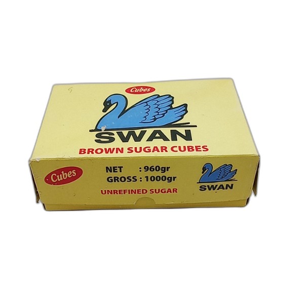 SWAN BROWN SUGAR CUBES 1KG