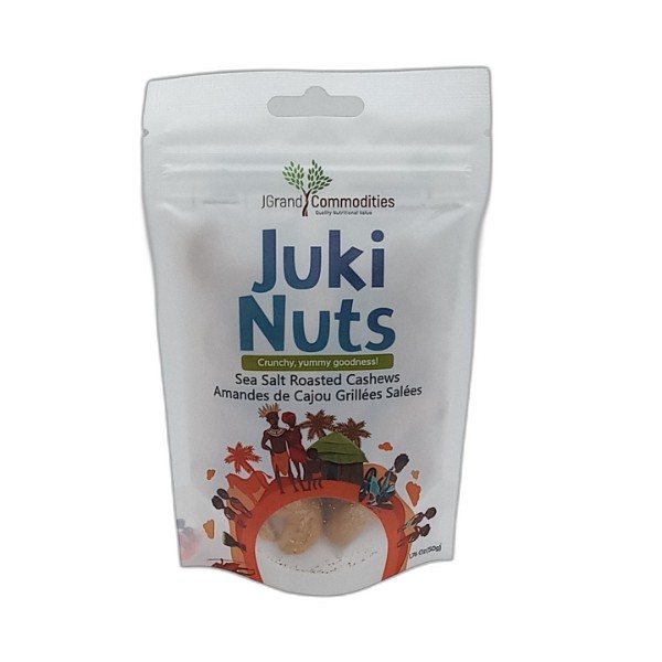 JUKI NUTS SEA SALT CASHEWS 50G