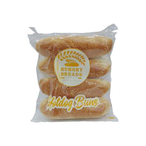 HUNGRY B HOTDOG BUNS 320G