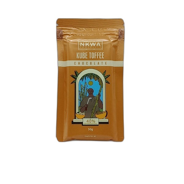 NKWA KUBE TOFFEE CHOCOLATE 50G