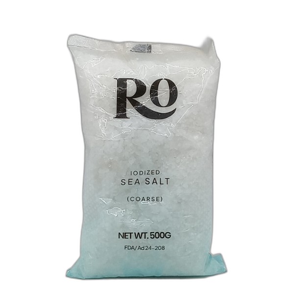 RO IODIZED SEA SALT COARSE 500G