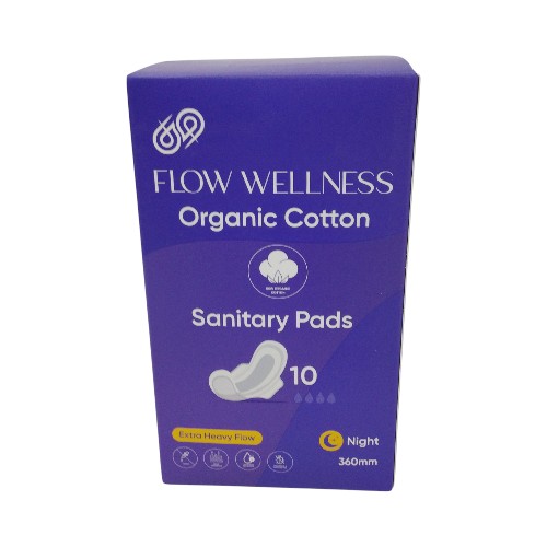 FLOW WELLNESS NIGHT PADS 10PCS