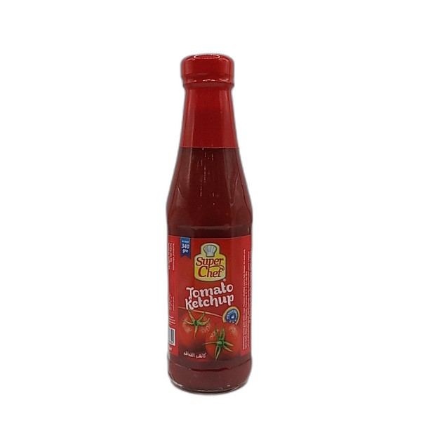 SUPER CHEF TOMATO KETCHUP 340G