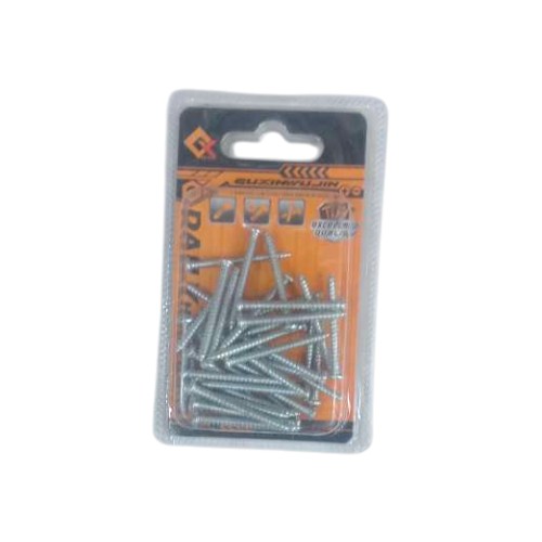 SCREW FULL THREAD 3X30MM ZINC PLATED