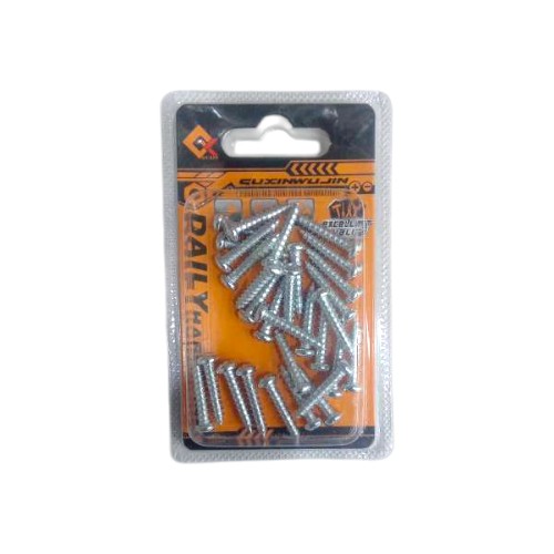 SCREW FULL THREAD 4X20MM ZINC PLATED