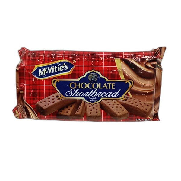 MCVITIES CHOCOLATE SHORTBREAD 200G
