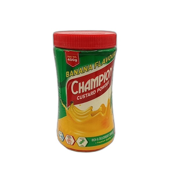 CHAMPION BANANA CUSTARD 400G