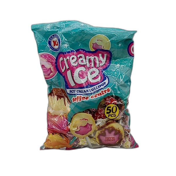 KI CREAMY LOLLIPOP ICE CREAM 560G