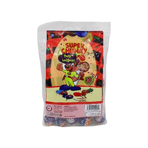 KI SUPER LOLLIPOP CHUNKY PARTY 480G