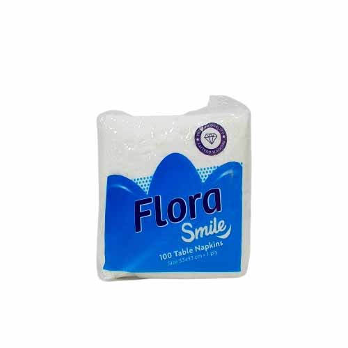 FLORA SMILE NAPKIN 33X33CM