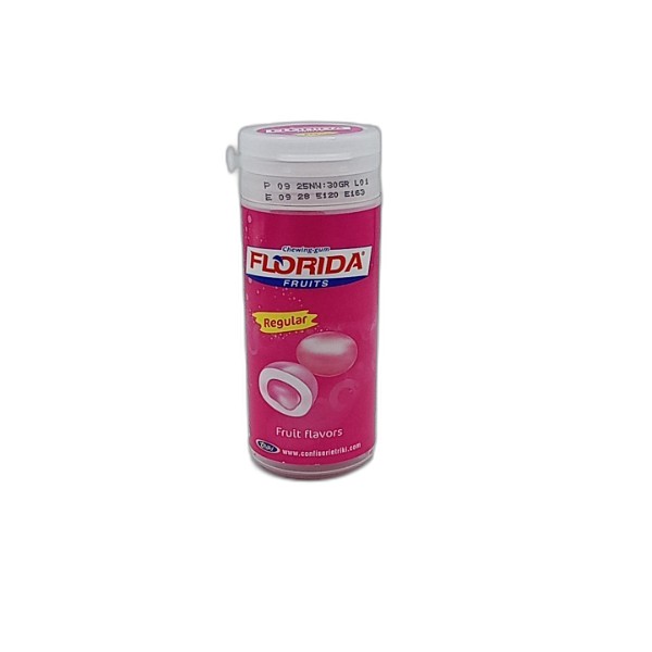 FLORIDA FRUITS GUM BOTTLE 30G