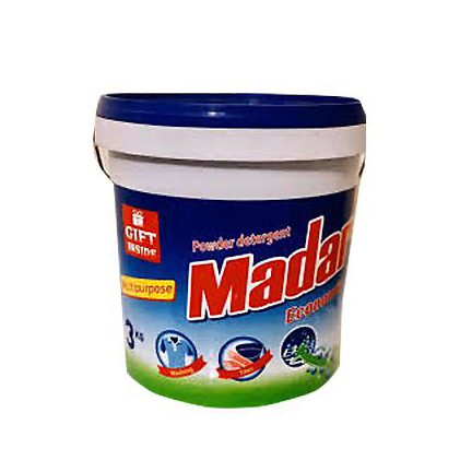 MADAR POWDER DETERGENT BUCKET 3KG