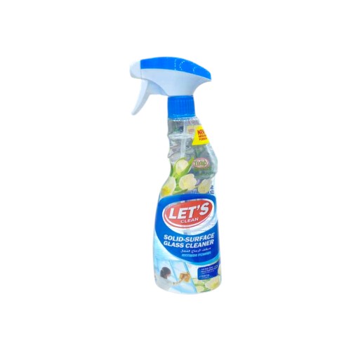 LETS TULIP GLASS CLEANER 600ML