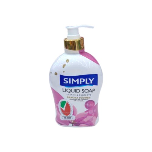 SIMPLY HAND LIQUID SOAP SAKURA 450ML