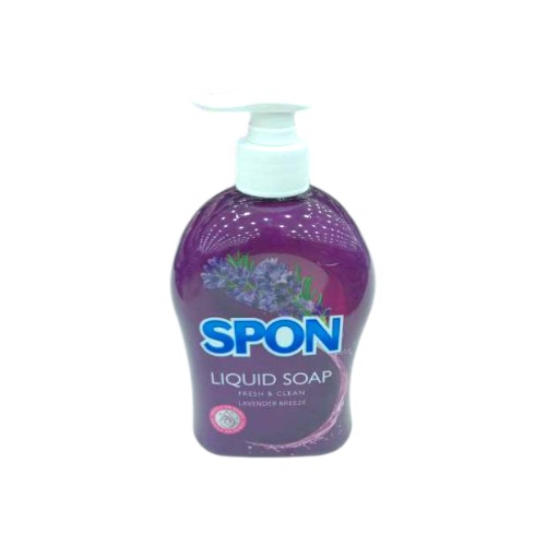 SPON HAND LIQUID SOAP LAVENDER 450ML