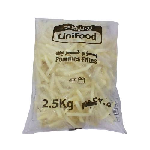 UNI FOODS POMMES FRIES 2.5KG
