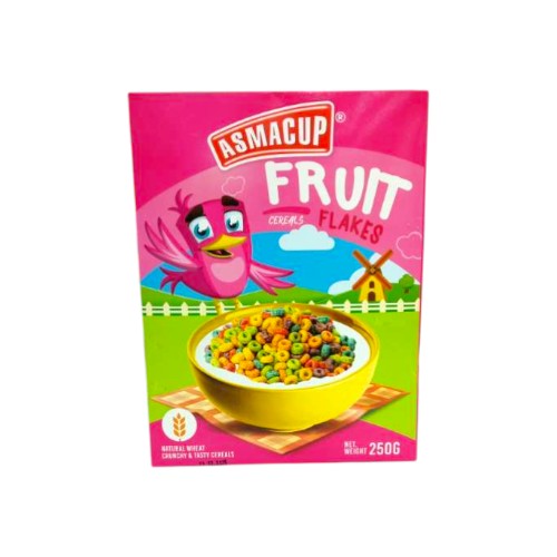 ASMACUP FRUIT RINGS CEREAL 250G