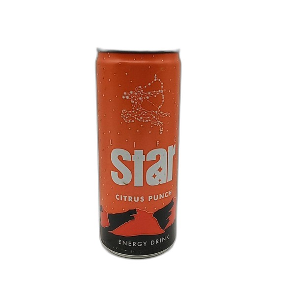 LIFE STAR CITRUS PUNCH ENERGY 250ML
