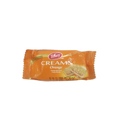 TIFFANY ORANGE CREAM BISCUITS 16G